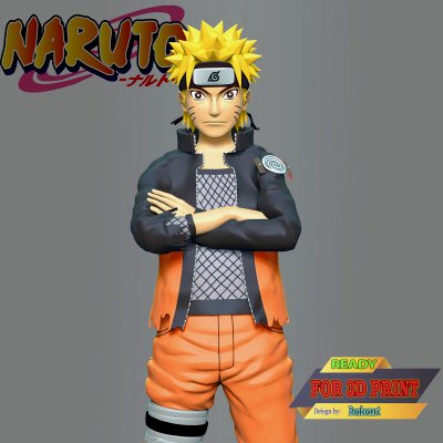 Naruto Ventilator Kunst bon 3D print model - Mito3D