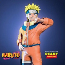 Naruto hayran Sanat Yazdır hazır 3d model 3d print model - Mito3D