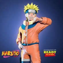 naruto fan arte Stampa pronto 3d modello 3d print model - Mito3D