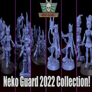 neko guard - 2022 collection deathscythe124 3d print model - Mito3D