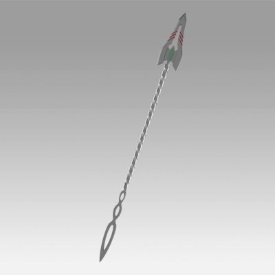 neon genesis evangelion eva asuka langley sohryu flare spear print ready 3d model 3D print model - Mito3D