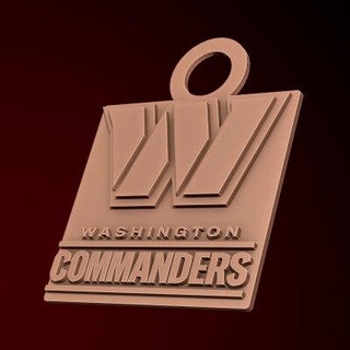 nfl Washington comandanti portachiavi logo stampabile 3d Stampa modello danyelon 3d print model - Mito3D