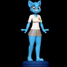 nicole watterson - amazing gumball print ready 3d model sillytoys 3d print model - Mito3D