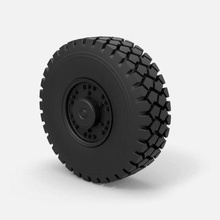 estrada caminhão roda 1 impressão pronto 3d modelo 3d print model - Mito3D