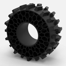 camino twheel neumático flexible filamento impresión Listo 3d modelo 3d print model - Mito3D