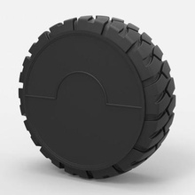 route roue 4 impression prêt 3d modèle 3d print model - Mito3D