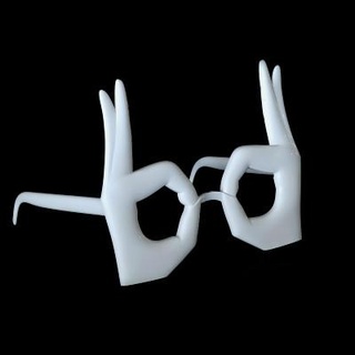 ok glasses printable - 3d print model bayazoff 3d print model - Mito3D