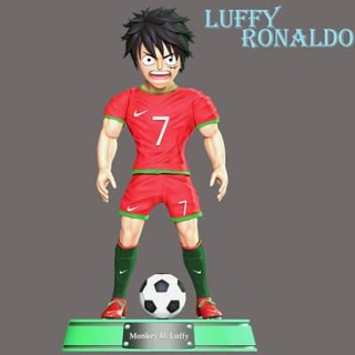 parça luffy Kostüm oyunu ronaldo 3d Yazdır model aşk modeli 3d print model - Mito3D