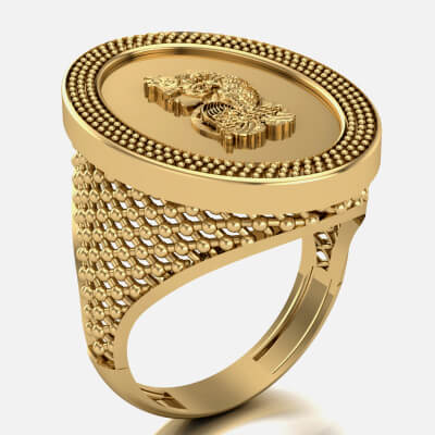 onsa ring 018 - 3d print model jewelry 3D print model - Mito3D