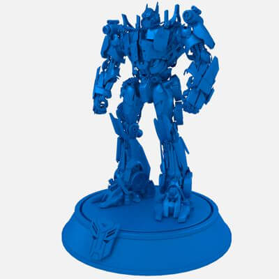 optimus prime listo para imprimir en 3d del modelo detallado 3D print model - Mito3D