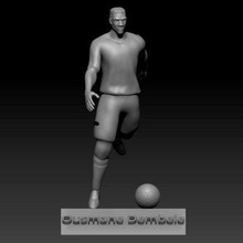 Ousmane Dembélé impresión Listo 3d modelo elitemodelry 3d print model - Mito3D