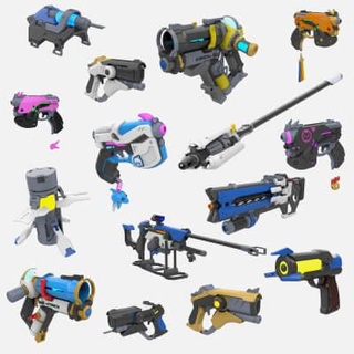 overwatch 15 printable models collection part 1 - 3d print model makerlab 3d print model - Mito3D