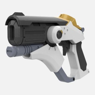 overwatch mercy blaster 3 skins makerlab 3d print model - Mito3D