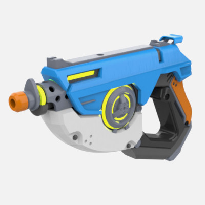 Overwatch Tracer Blaster mach Haut 3d drucken Modell Makerlab 3D print model - Mito3D