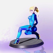 gemalt Samus passen drucken bereit 3d Modell minhdinh 3d print model - Mito3D