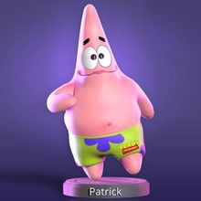 patrick star spongebob squarepants print ready 3d model fictional character american animated television series he voiced actor bill fagerbakke created designed marine biologist cartoonist stephen hillenburg first appeared series' pilot episode help wanted may 1 1999 - following wikipediai have divided individual parts make easy printing obj stl files zbrush original ztl zpr you customize like version 10 thanks so much viewing my hope guys him 3d print model - Mito3D