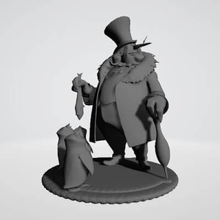 penguin - 3d print model 3dmodeldesigner 3d print model - Mito3D