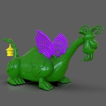 petes Drago figurina Stampa pronto 3d modello 3d print model - Mito3D