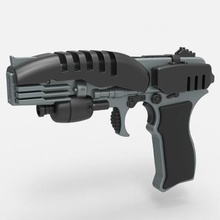 phaser pistola 33 Estrela caminhada empreendimento impressão pronto 3d modelo 3d print model - Mito3D