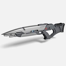 Phaser Gewehr Star Wanderung Dunkelheit drucken bereit 3d Modell 3d print model - Mito3D