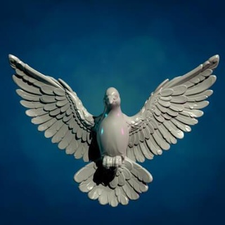 Pigeon sculpture iii 3d impression modèle Skazok 3d print model - Mito3D