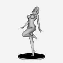 pinup girl - print ready 3d model voorhees00 3d print model - Mito3D