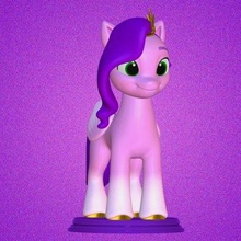 pipp petali pony generazione Stampa pronto 3d modello stupidi giocattoli 3d print model - Mito3D