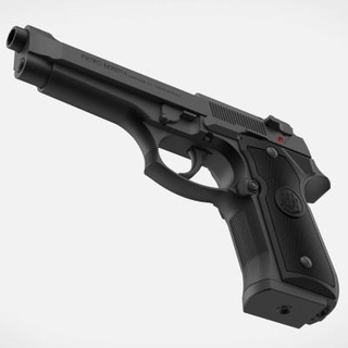 pistola beretta 92fs vidrio 3d print model - Mito3D
