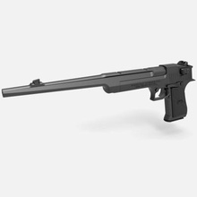 pistola deserto Águia magnum 14 polegadas barril impressão pronto 3d modelo 3d print model - Mito3D