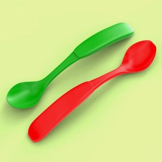 plastic spoon 3dsldworks 3d print model - Mito3D