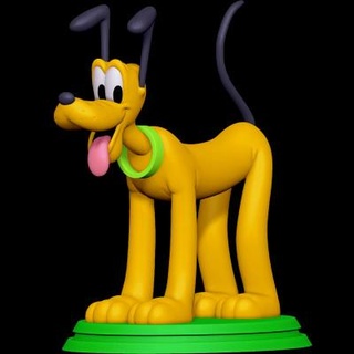 Pluto dummes Spielzeug 3d print model - Mito3D