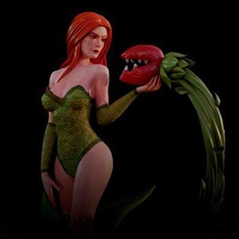 poison ivy - collectible miniature print ready 3d model rod 3d print model - Mito3D