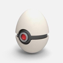 pokeball egg shape - print ready 3d model cosplayitemsrock 3d print model - Mito3D
