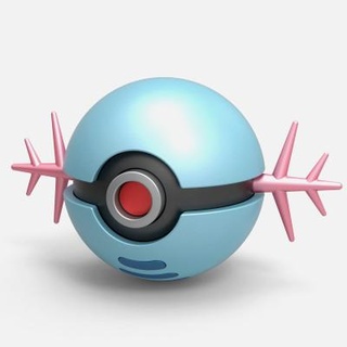 pokebola wooper itens cosplay rock 3d print model - Mito3D