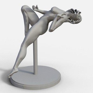 poledance incenso titolare supporto voorhees00 3d print model - Mito3D