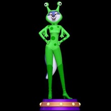 porsha cristallo alieno completo uomo cantare 2 Stampa pronto 3d modello stupidi giocattoli 3d print model - Mito3D
