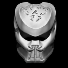 depredador personalizado casco impresión Listo 3d modelo 3d print model - Mito3D