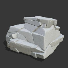 Stampa roccia pronto 3d modello mistero Dilara tek 3d print model - Mito3D