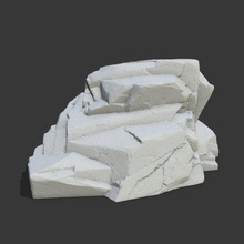 print rock - ready 3d model gizem dilara tek 3d print model - Mito3D