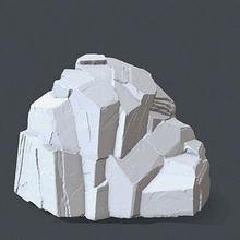 print rock 8 - ready 3d model icekazim 3d print model - Mito3D