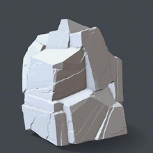 print rock 9 - ready 3d model icekazim 3d print model - Mito3D