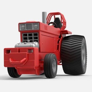 pro stock pulling tractor 1 25 cosplayitemsrock 3d print model - Mito3D