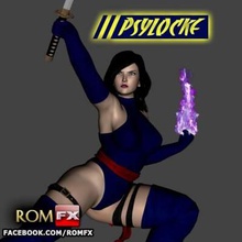 psylocke marvels x-men print ready 3d model sylocke alter-ego elizabeth braddock one members she has ability create swords daggers psychic powers comic book character marvel universe published comics now you have opportunity hottest your collection splitted parts easy printing digitally painted images reference only stl obj compatible any slicing program 3d print model - Mito3D