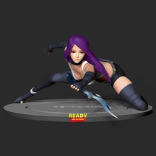 psylocke print ready 3d model elizabeth betsy braddock fictional superhero appearing american comic books published marvel comics commonly association x-men created writer chris claremont artist herb trimpe 1976 she first appeared uk series captain britain took me day separate parts character hope everything fine printing you purchase product own - obj stl files zbrush original ztl customize like version 10 guys her thanks so much viewing my 3d print model - Mito3D