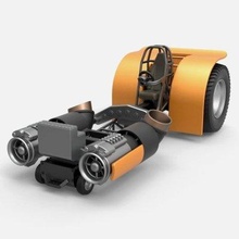 tracción tractor 2 jet motores 125 impresión Listo 3d modelo cosplayitemsrock 3d print model - Mito3D