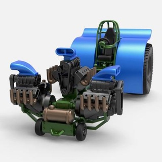 ziehen Traktor 3 v8 1 25 Cosplayartikelrock 3d print model - Mito3D