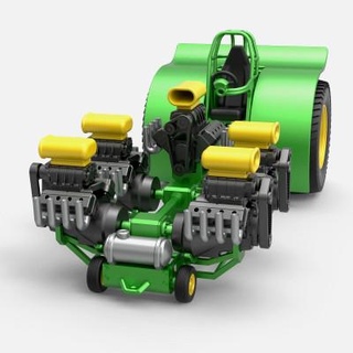 ziehen Traktor 5 v8 1 25 Cosplayartikelrock 3d print model - Mito3D