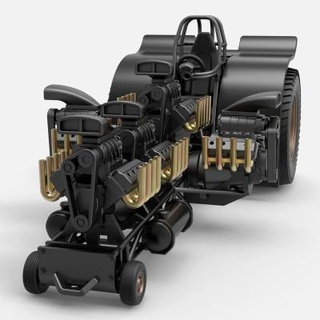 tirant tracteur 5 v8 1 25 cosplayitemsrock 3d print model - Mito3D