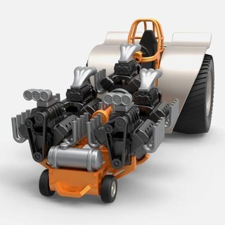 ziehen Traktor 5 v8 1 25 Cosplayartikelrock 3d print model - Mito3D