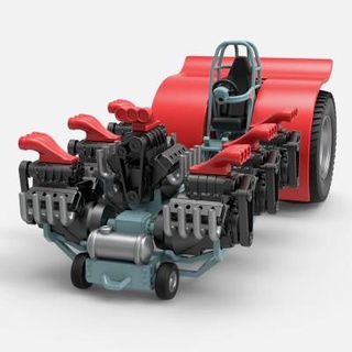 ziehen Traktor 7 v8 1 25 Cosplayartikelrock 3d print model - Mito3D